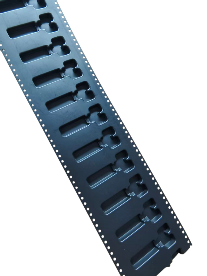 32mm 44mm 56mm 72mm 88mm Wide SMT Carrier Tape with Custom Pocket Dimensions