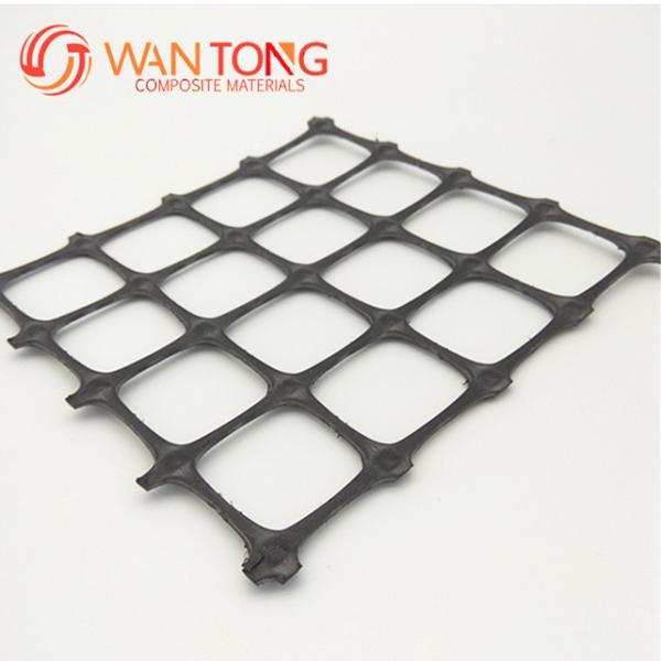 1-6m Width Black Nonwoven Pet Geotextile Composite PP Plastic 25kn Biaxial Geogrid for Road Reinforcement Sell