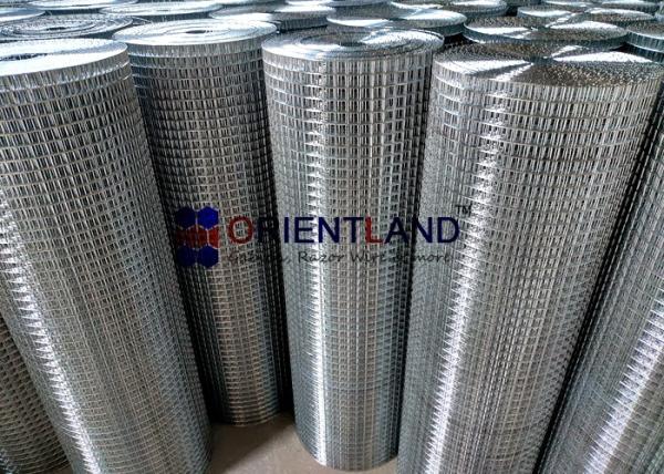 Rede de arame soldada galvanizada elétrica 0.7mm de 22 calibres 1/2”