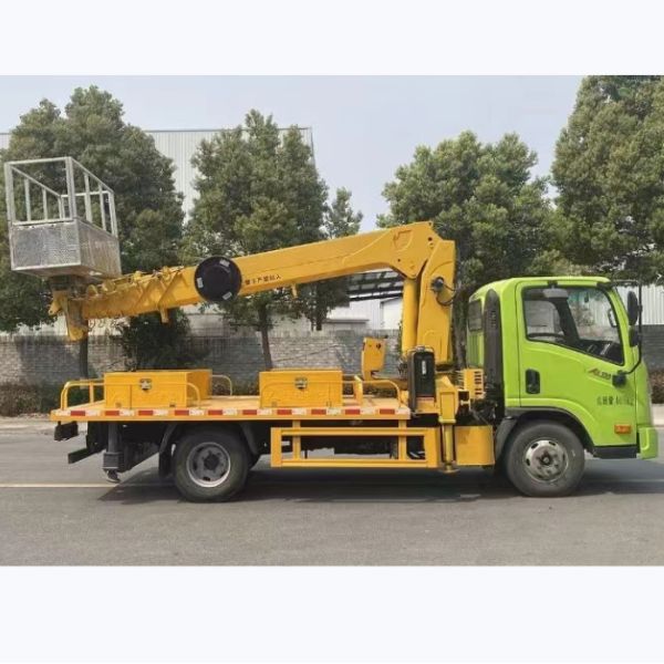 Левая или правая руль Воздушная рабочая платформа Грузовик 3360 мм колесная коляска