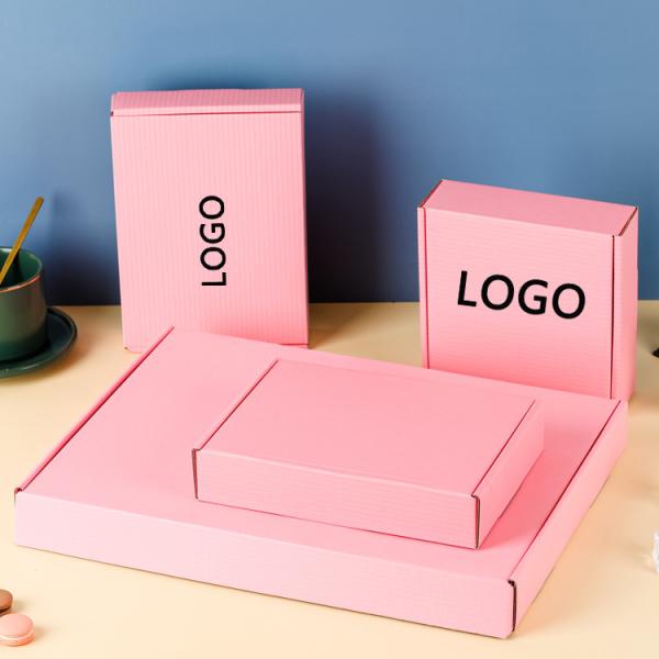Corrugated Paper Mailer Box Express Custom Clothing Shipping Boxes