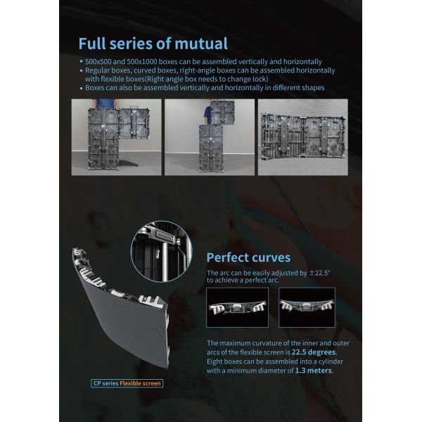 IP65 Outdoor P2.6/P2.9/P3.91 Led Screen For Commercial Display Rental 20 Years China Factory