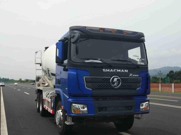 X3000 Concrete Transport Truck 8x4 375hp Shacman Mixer EuroV White