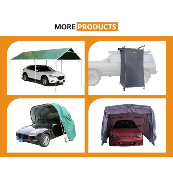 270-Degree Freestanding Awning Premier Design Made in with LED and Aluminium Shell
