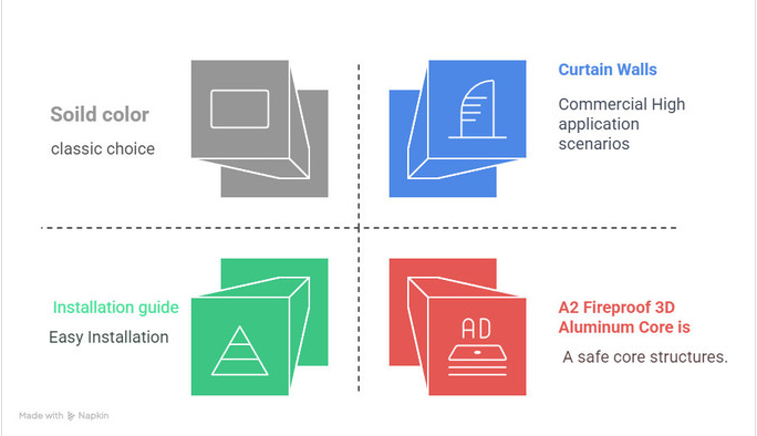 Aluminum 3D Core Panels Thermal Resilience Redefined Engineered To Adapt Seamlessly To Temperature Changes Prevent Stress Induced Damage For Lasting Structural Integrity 3D Patterns