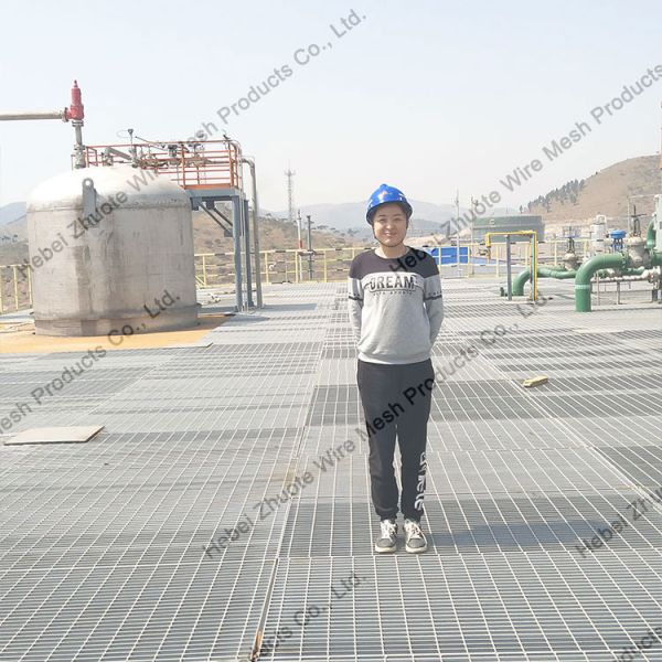 Промышленная ширина решетки 600mm пола нержавеющей стали платформы 32x5mm дорожки