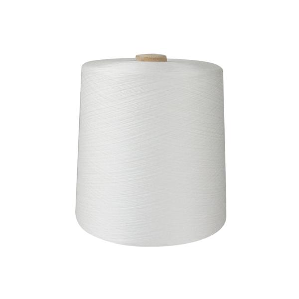 40/2 50/2 60/2 Raw white 100% Spun Polyester Yarn For Sewing Dress Underwear