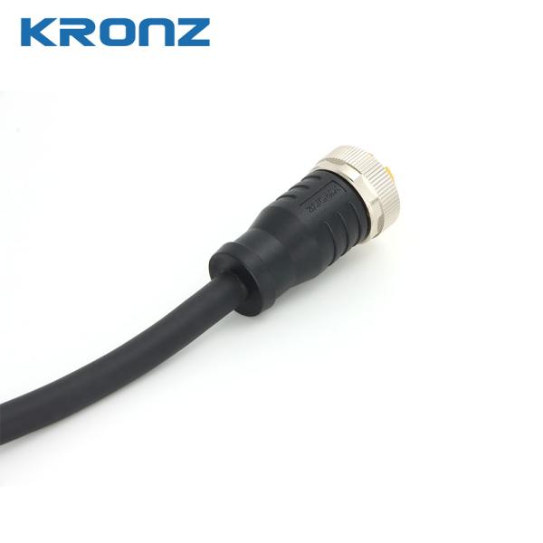 PVC Cable Material IP67 7/8 Circular Connector For Long Lasting Connections