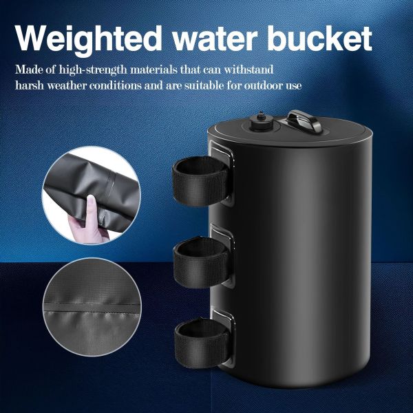 Multifunctional advertising tent with water sand filling, weight-proof sand bag,Wholesale Tent Fixed Water Bucket Advertisement Sunshade Umbrella Windproof Injection Base Water Weight Bags Sandbag