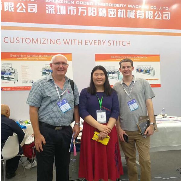 Wonyo Industrial 2 Head Embroidery Machine