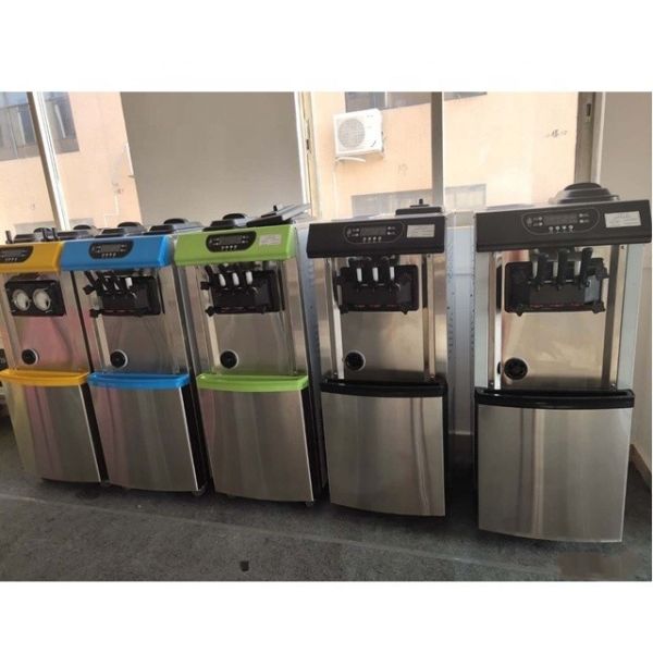 Industrial Ice Cream Machine with 304 Stainless Steel Construction and 220V/50Hz Voltage