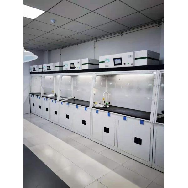 Chemistry Laboratory Vertical Laminar Flow Cabinet with LCD Screen Control Panel