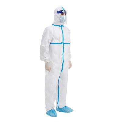 PE protetor descartável uniforme PP da combinação da clínica médica