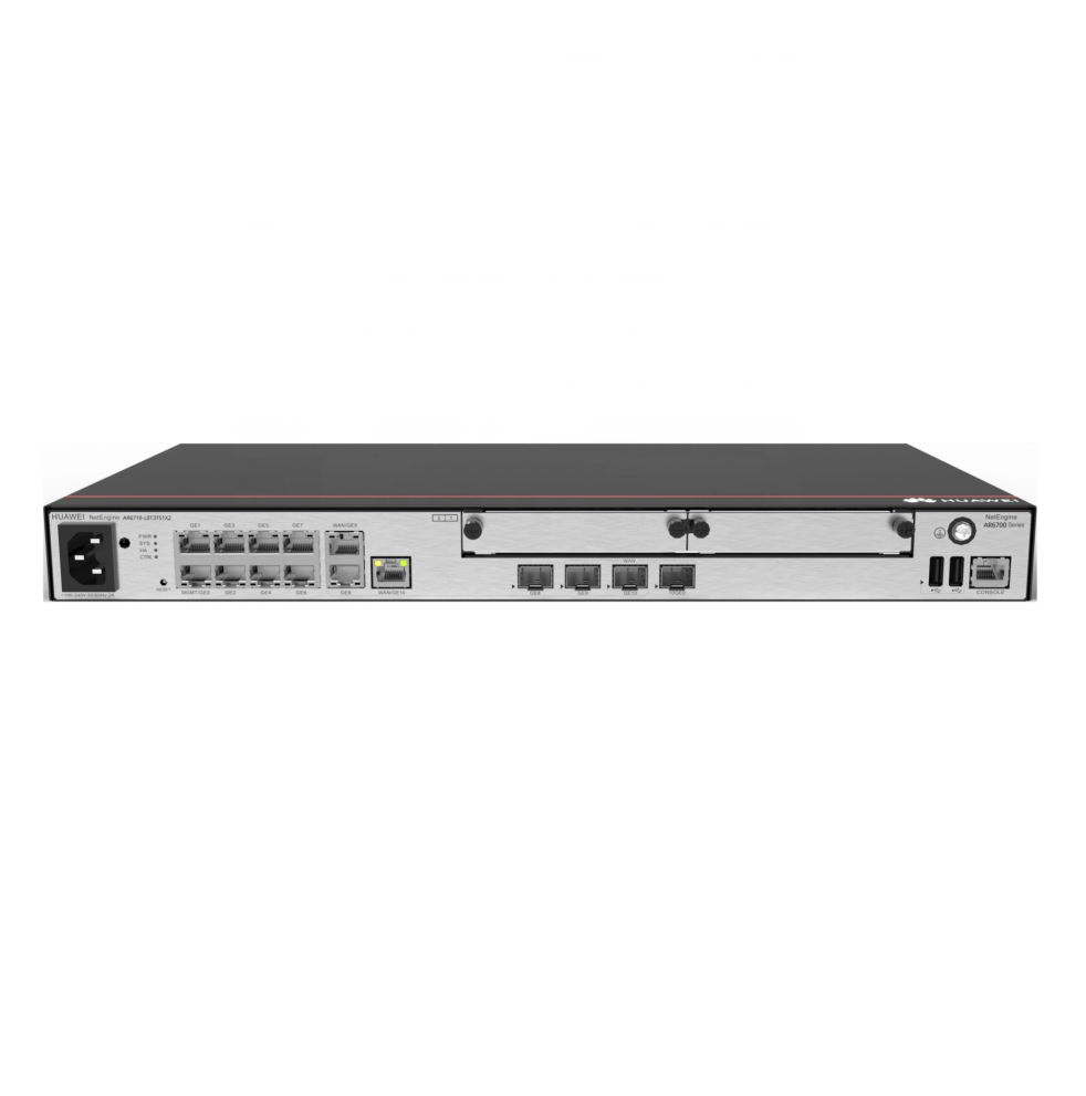 AR6710-L8T3TS1X2 02354PUH 1*10GE(SFP+) WAN 8*GE LAN Enterprise Routers