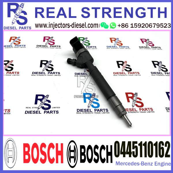 Injetor comum 0445110162 do trilho do combustível diesel 0986435109 para o motor do CDI de Mercedes-Benz