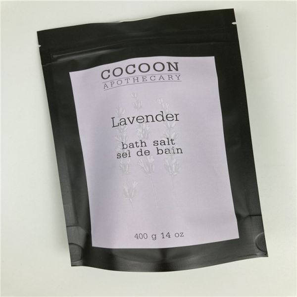 Мешок фольги соли для принятия ванны 32 Oz упаковывая Resealable тело кофе сумка/250g стойки вверх Scrub мешок