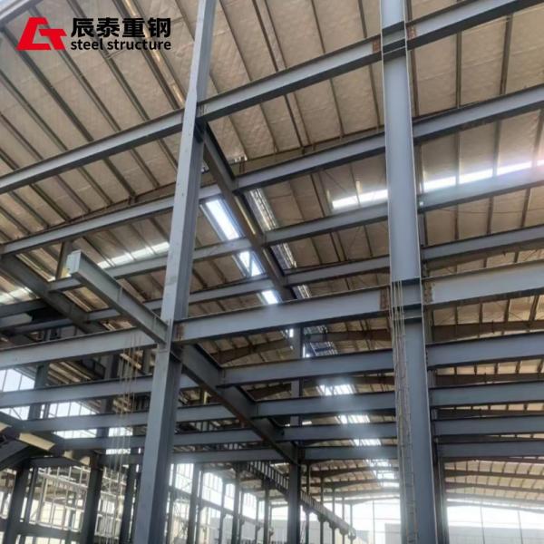 Metal Material Color Customized Double Layer Factory Or Office Steel Structure