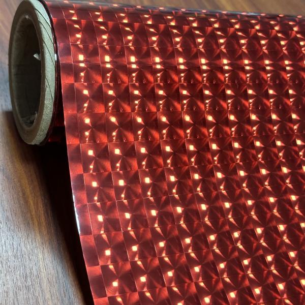 Metallized Colorful 3D Optic PET 35 Micron Fresnel Multiple Lens Film