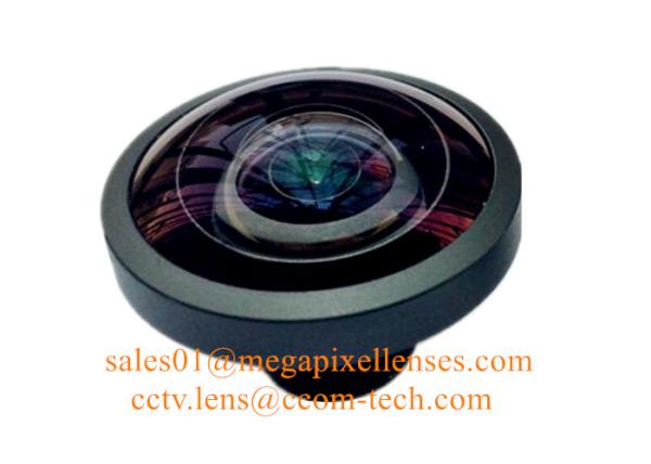 1/3 2.7mm 8Megapixel M12x0.5 mount 220degree Fisheye Lens, 2.7mm fisheye lens 360VR lens