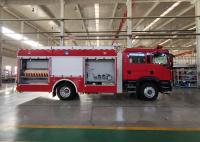véhicules de lutte contre l'incendie standard de bateau-citerne de l'eau 8000Kg d'entraînement 4x2 avec la cabine de Lenghten