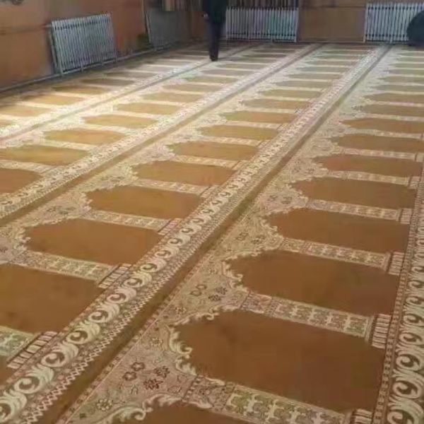 Wall to Wall Muslim Mosque Carpet Customized for Your Mosque's Needs and Style