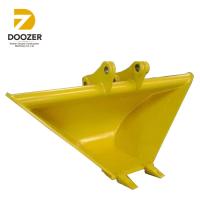 20 toneladas de excavadora estándar / de trabajo pesado / Rock V cubo para excavadora gris o negra