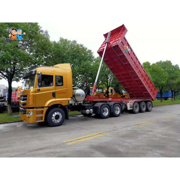 Тележка и задние части трейлера сброса коробки передач взлета силы для продажи