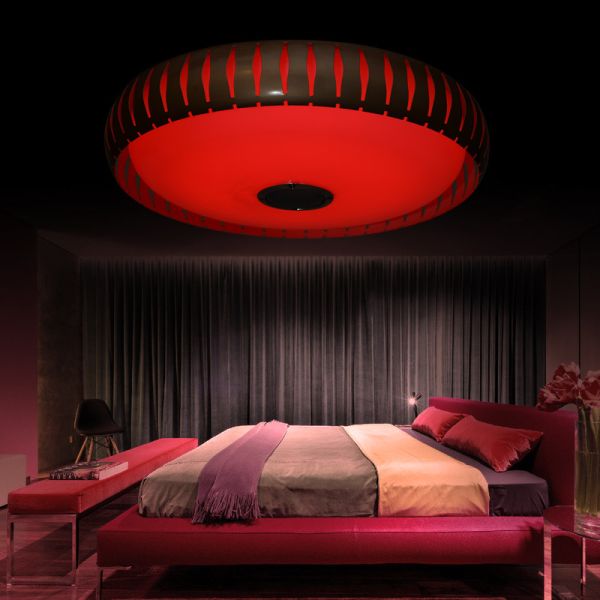 Led lounge ceiling lights with Bluetooth & Remote Control& Music ceiling lamp (WH-MA-42)