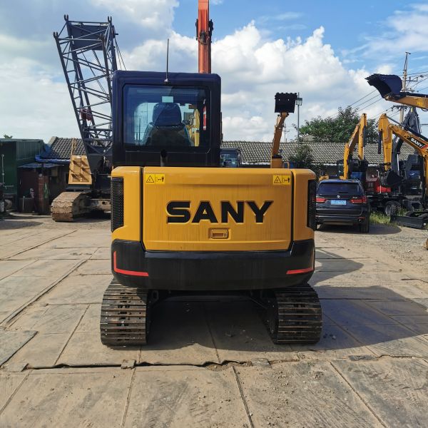 SANY SY55U Excavator 5 Ton Mini Excavator with Original Hydraulic Cylinder and 36KW