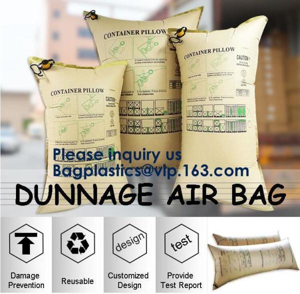 Inflatable Void Fill Air Cushion, Pillow Dunnage Airbags, Shipping Container Cagoes Protection