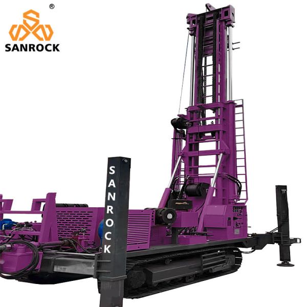 Water Drilling Equipment 263KW Diesel Water Borehole Drilling Machine Portable Well Drilling Rig