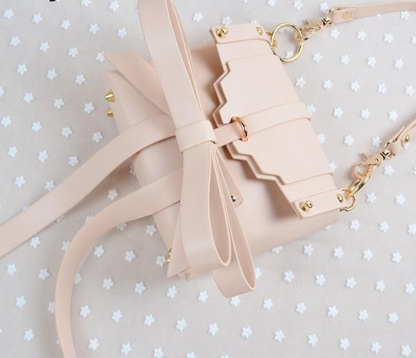 2016 new Korean fashion shoulder diagonal bag ladies handbag Bow