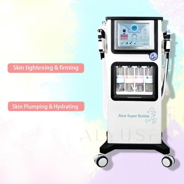 Beauty Salon Aqua Peel Facial Machine , 7 In 1 RF Hydrafacial Microdermabrasion Machine