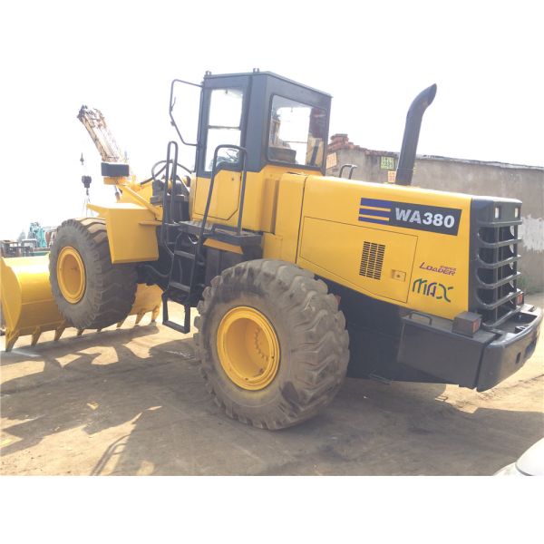 Bucket 3m3 Second Hand Hydraulic Wheel Loader Komatsu WA380 - 3