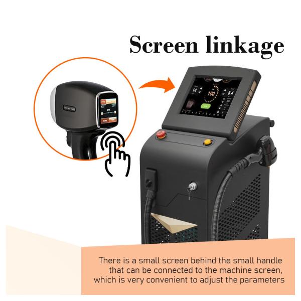 755nm 808nm 1064nm Laser Hair Removal Ice Machine Triple Waves Laser Depilation Equipment
