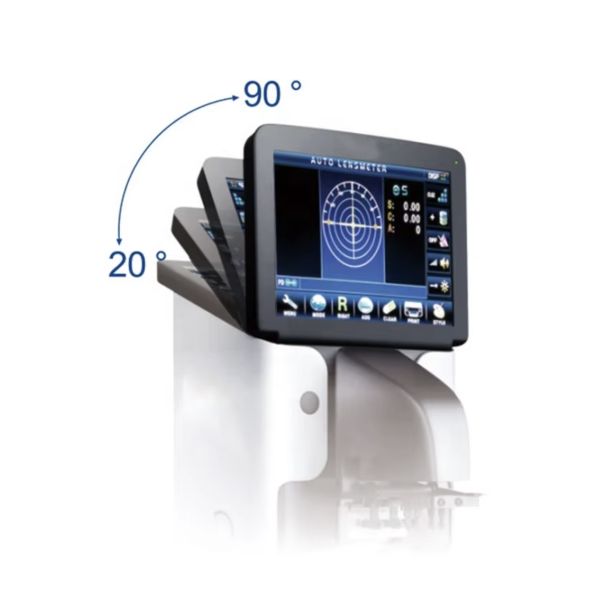 Lentille automatique numérique - Appareil d'examen de l'acuité visuelle rapide et précis