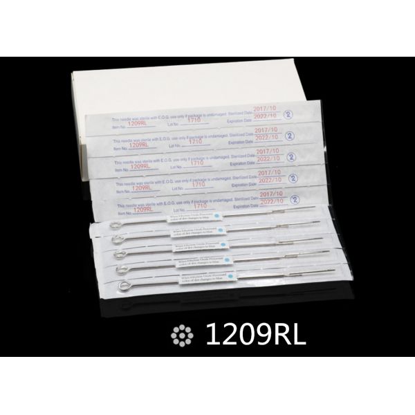 1209RL 3RL Tattoo Needles Round Liner Curved Magnum Premium Tattoo Needles