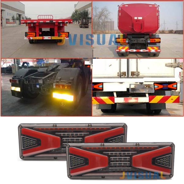 400mmx140mmx75mm Universal 24V Truck LED Rear Tail Light