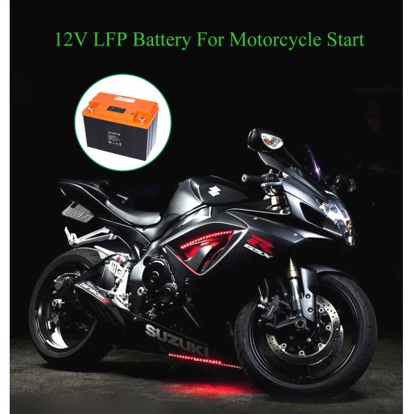 2500mah Lithium Iron Phosphate Motorcycle Battery 12.8V