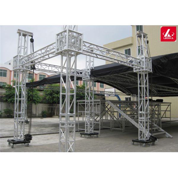 SQB30-40 SQS287 Aluminum Truss Tower System With Hoist