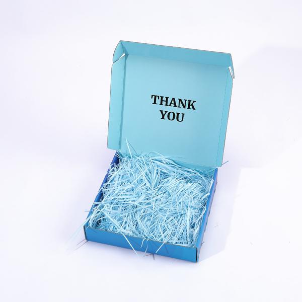 Retail Stand Box Folders Durable Corrugated Paper Packaging Box with Shredded Paper