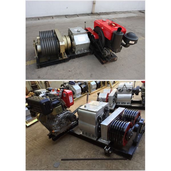 кабель пулера кабел-крана 18кв шнуруя оборудование для подземного кабеля кладя оборудование