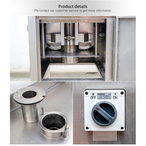 Шелушение peeler тыквы канталупы и воска 0.75KW 380V многофункциональное и хлопать машина