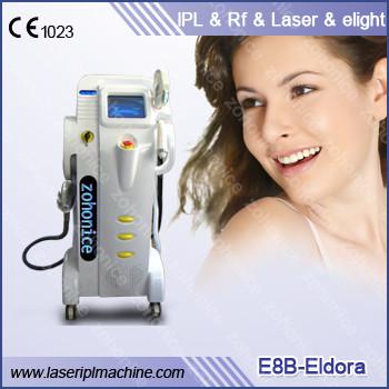 o laser IPL do yag do nd de 4in1 Mulfifunction RF OPTA a máquina indolor profissional da remoção do cabelo do laser de SHR