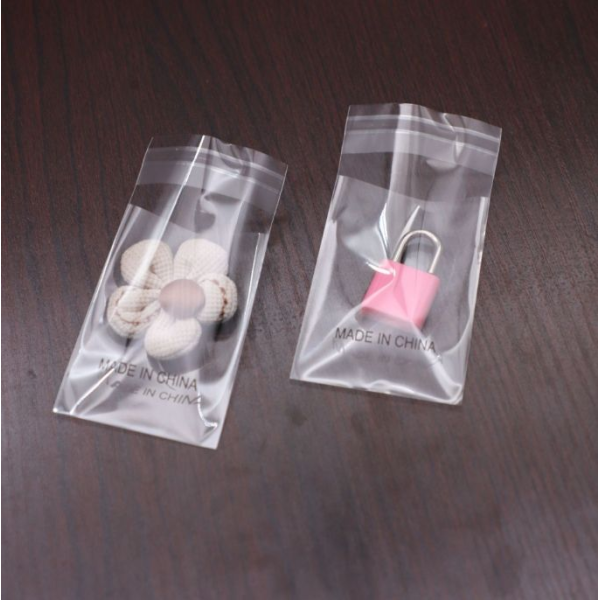 10*10CM Explosion-proof Edge Transparent Paper Self-adhesive Shrink Bags Black Gravure Printing Bag Recyclable