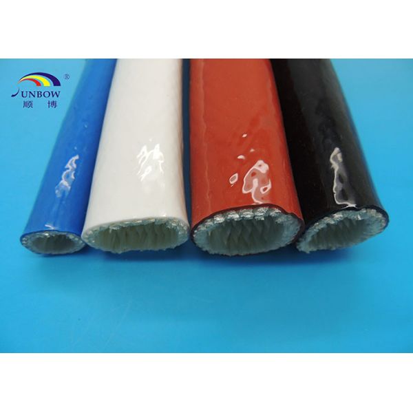 Heat-resistant Silicon Coated Fireproof Performance Glass Fabric Sleeve Eco