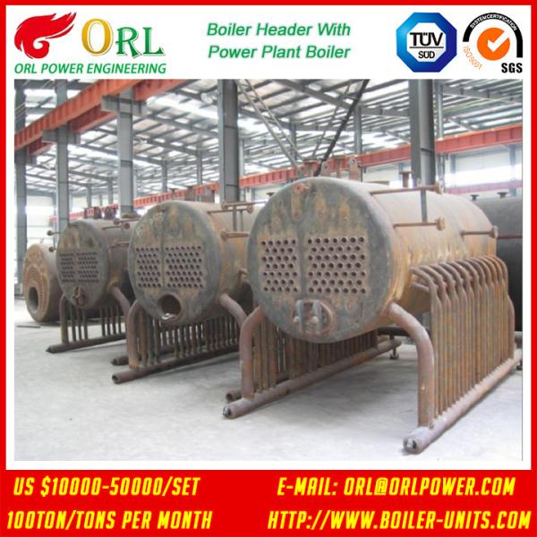SA213T11 10 Ton Steel Electric CFB Boiler / Oil Steam Steam Boiler Header 380MW ASTM