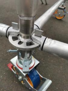 Various Sizes Available Lightweight Aluminum Ringlock Scaffolding For Customizat