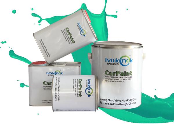 Toque acima na matéria prima principal acrílica de alto brilho da cor metálica da pintura do carro 1K