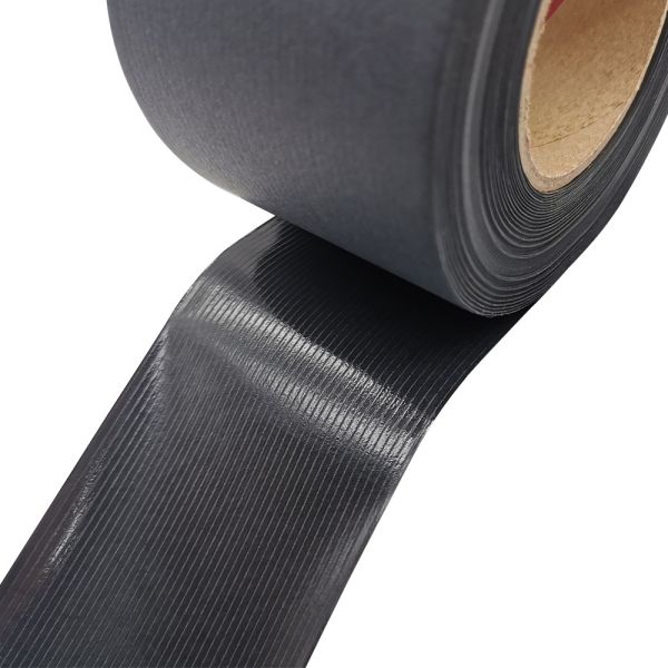 Black Kraft Paper Tape - Heavy Duty Strong Adhesive for Packaging, Shipping & Crafts